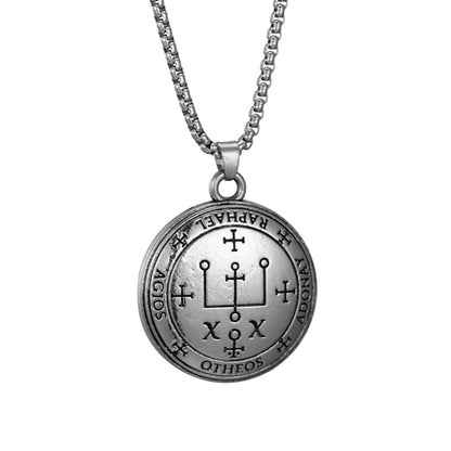 Archangel Sigil Necklaces| Michael Raphael Uriel Gabriel Talisman | Angel Protection Pendant | Spiritual Jewelry | Apollo Tarot Shop