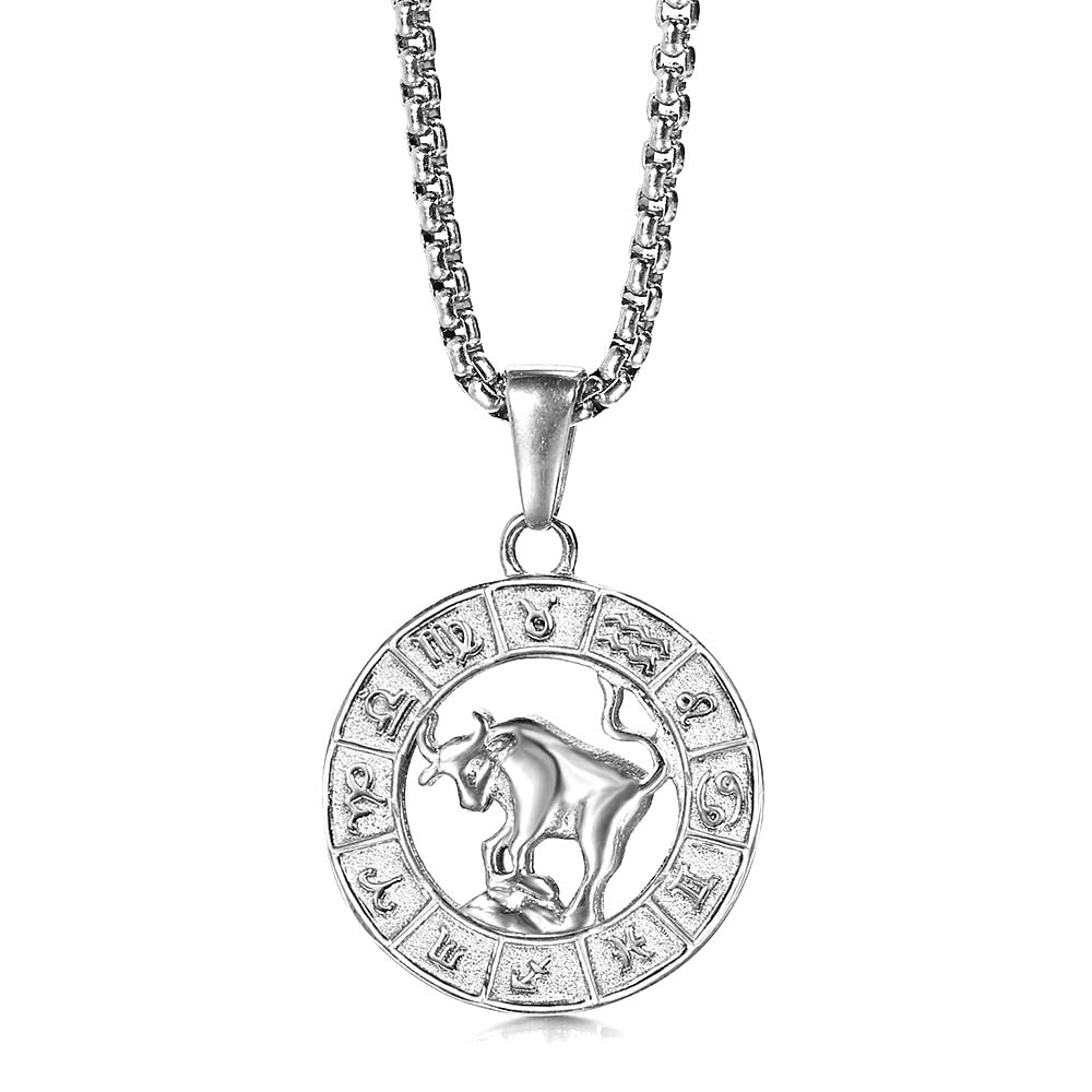 Zodiac Sign Necklace | 12 Constellation Pendants For Spiritual Men & Women | Silver & Gold-Plated Astrology Jewelry | Apollo Tarot Shop