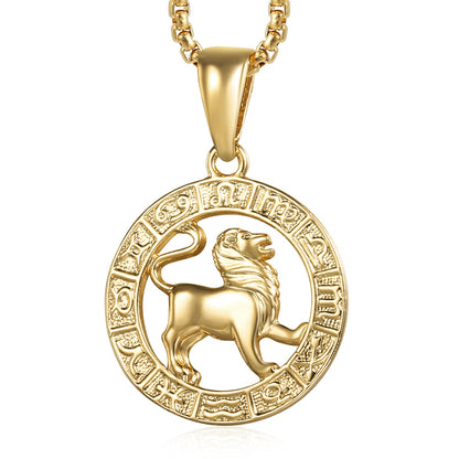 Zodiac Sign Necklace | 12 Constellation Pendants For Spiritual Men & Women | Silver & Gold-Plated Astrology Jewelry | Apollo Tarot Shop