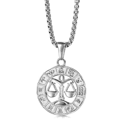 Zodiac Sign Necklace | 12 Constellation Pendants For Spiritual Men & Women | Silver & Gold-Plated Astrology Jewelry | Apollo Tarot Shop