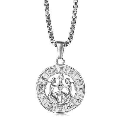 Zodiac Sign Necklace | 12 Constellation Pendants For Spiritual Men & Women | Silver & Gold-Plated Astrology Jewelry | Apollo Tarot Shop