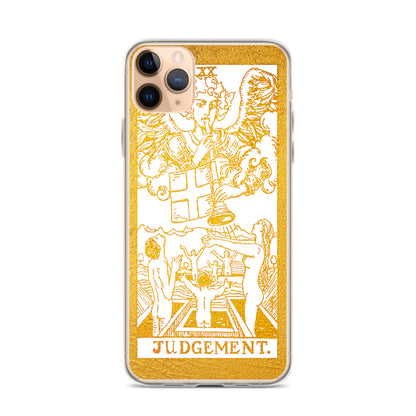 Judgment Golden iPhone Case - Apollo Tarot