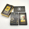 Load image into Gallery viewer, Beginner Tarot Deck With Meaning Keywords | Gold Foil Tarot Cards In Economic Tuck Box + English Guidebook For Newbie Readers | Apollo Tarot Shop