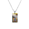 Tarot Card Necklace | Colorful Major Arcana Pendants | Witchy Jewelry For Spiritual Men And Women | Stainless Steel Tarot Cards Charm Necklaces | Apollo Tarot Shop