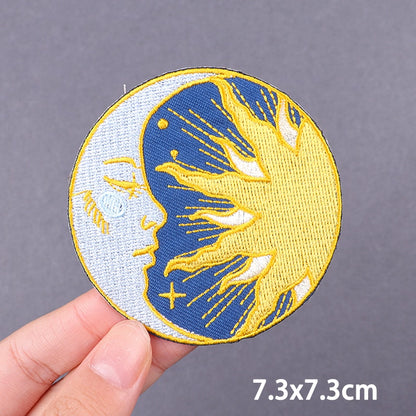 Tarot Card Iron-On Patch | DIY Patches For Clothing | Thermo Adhesive Divination Patches For Clothes | Sew/Fusible Embroidery Patch For Cloth Applique | Apollo Tarot Shop