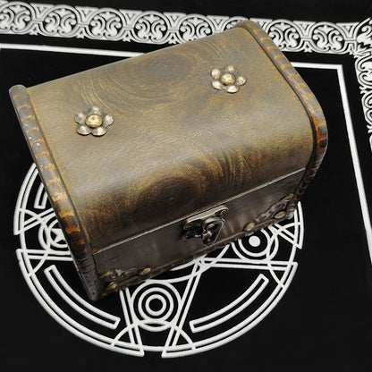 Gold Foil Tarot Deck In Chest Box + English Guidebook | Apollo Tarot Shop