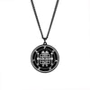 Necklaces Of The Lesser Key Of Solomon | Pendants With 72 Demon Sigils From Lemegeton | Goetia Amulet Talisman For Gothic Men | Apollo Tarot Jewelry Shop