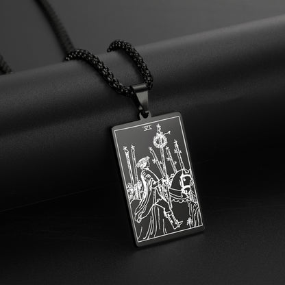 Tarot Necklace | Suit of Wands Pendants | Apollo Tarot