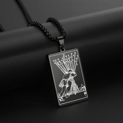 Tarot Necklace | Suit of Wands Pendants | Apollo Tarot