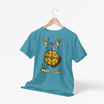 Wheel of Fortune Unisex T-shirt | Apollo Tarot