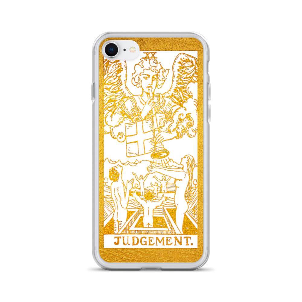 Judgment - Tarot Card iPhone Case (Golden / White) - Image #12