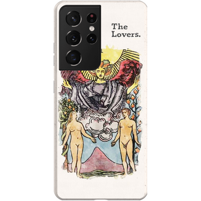 Samsung Tarot Phone Case Of The Lovers Card | Flexi, Snap or Bio Cases | Apollo Tarot