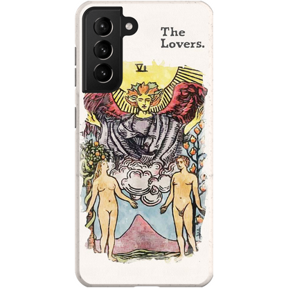 Samsung Tarot Phone Case Of The Lovers Card | Flexi, Snap or Bio Cases | Apollo Tarot