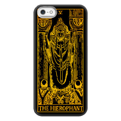 The Hierophant Tarot Card Phone Case | Apollo Tarot