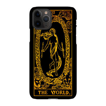 The World Tarot Card Phone Case | Apollo Tarot