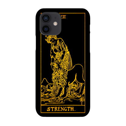 Strength Tarot Card Phone Case | Apollo Tarot