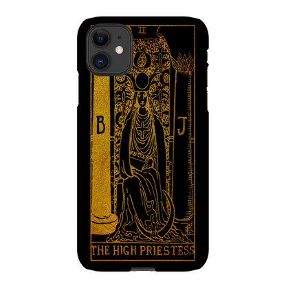 The High Priestess Tarot Card Phone Case