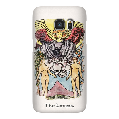 Samsung Tarot Phone Case Of The Lovers Card | Flexi, Snap or Bio Cases | Apollo Tarot