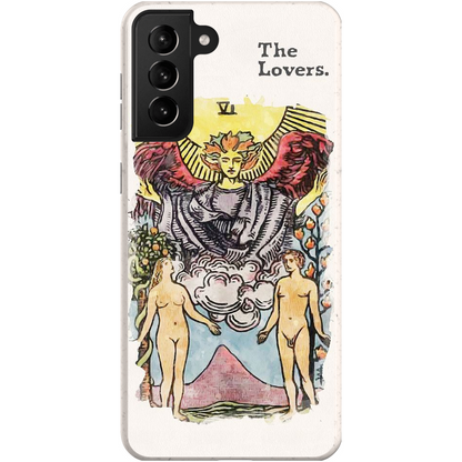 Samsung Tarot Phone Case Of The Lovers Card | Flexi, Snap or Bio Cases | Apollo Tarot