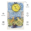 Load image into Gallery viewer, Tarot Wall Tapestry | The Moon Tarot Card Flag | Apollo Tarot