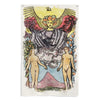 Decorative Tapestry Of The Lovers Tarot Card | Esoteric Home Decor Mystical Flag | Apollo Tarot