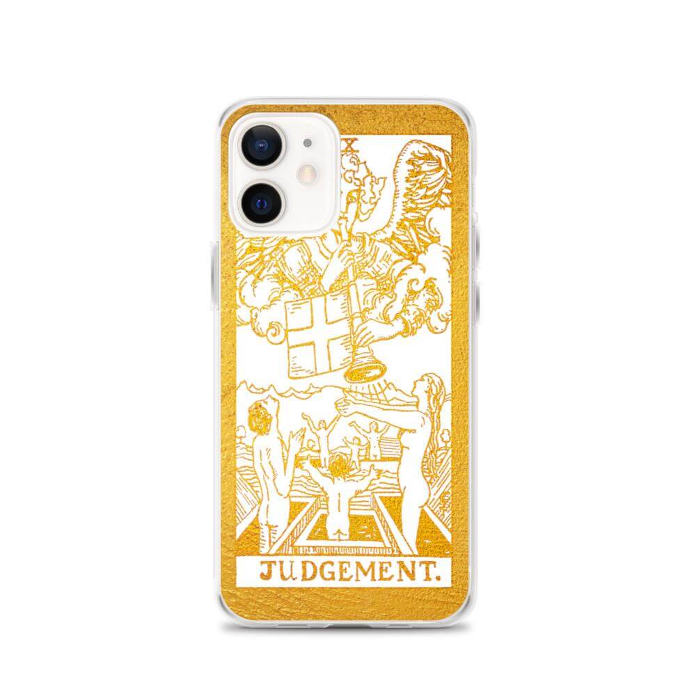Judgment - Tarot Card iPhone Case (Golden / White) - Image #13