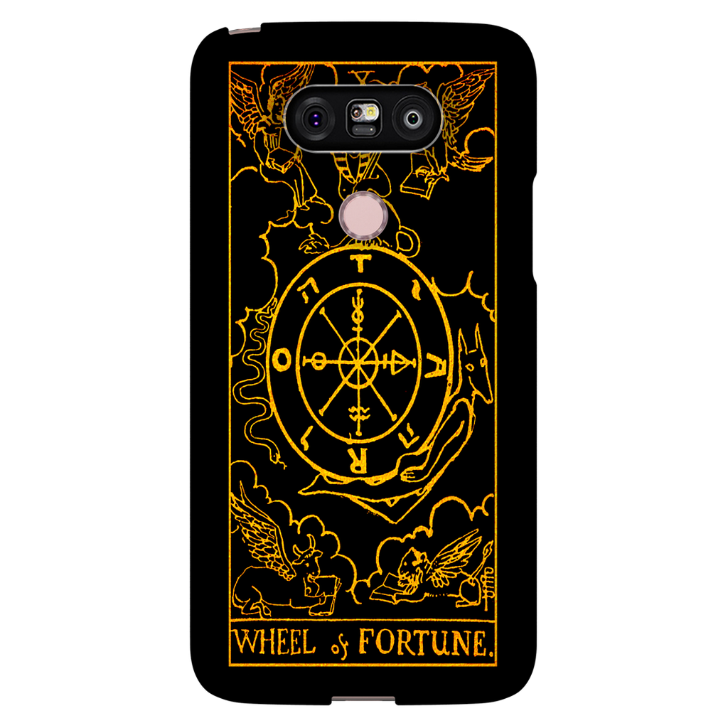 The Wheel of Fortune Tarot Card Phone Case | Apollo Tarot
