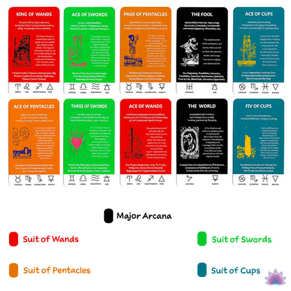 Classic Tarot Cards For Beginner Reader | High-End Tarot Deck With Guidebook | Spiritual Gift For Newbie Divination Witch | Apollo Tarot Shop