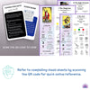 Load image into Gallery viewer, Classic Tarot Cards For Beginner Reader | High-End Tarot Deck With Guidebook | Spiritual Gift For Newbie Divination Witch | Apollo Tarot Shop