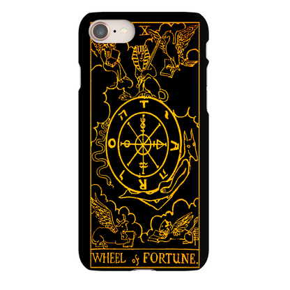 The Wheel of Fortune Tarot Card Phone Case | Apollo Tarot