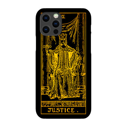 Justice Tarot Card Phone Case | Apollo Tarot