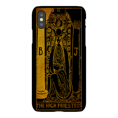 The High Priestess Tarot Card Phone Case