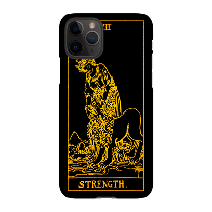 Strength Tarot Card Phone Case | Apollo Tarot