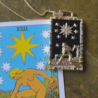 Tarot Necklace | Bijou Tarot Card Pendant