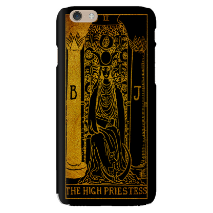 The High Priestess Tarot Card Phone Case