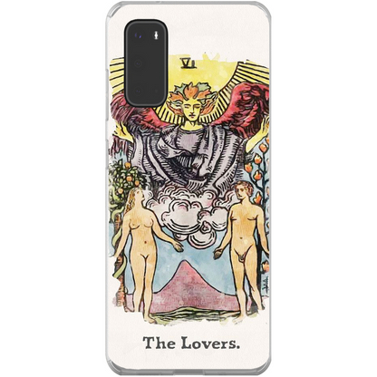 Samsung Tarot Phone Case Of The Lovers Card | Flexi, Snap or Bio Cases | Apollo Tarot