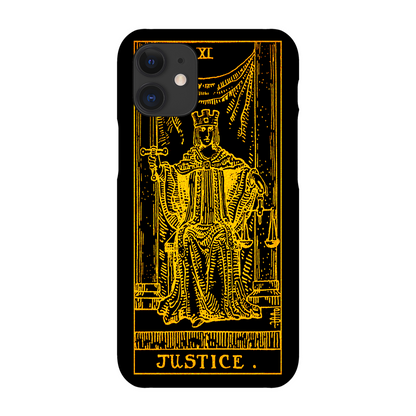 Justice Tarot Card Phone Case | Apollo Tarot