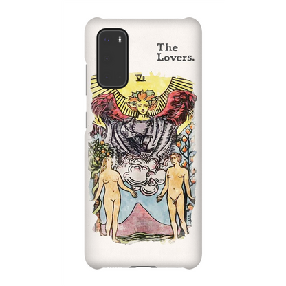 Samsung Tarot Phone Case Of The Lovers Card | Flexi, Snap or Bio Cases | Apollo Tarot