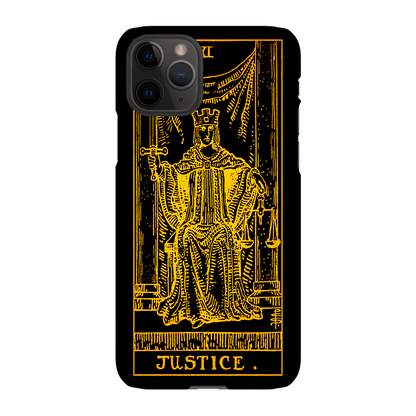 Justice Tarot Card Phone Case | Apollo Tarot