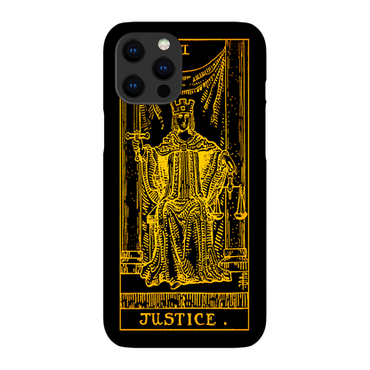 Justice Tarot Card Phone Case | Apollo Tarot