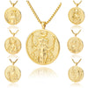 Load image into Gallery viewer, Greek Mythology Necklaces | Antique Coin Pendants Of Artemis, Aphrodite, Athena &amp; Hecate | Pagan Worship Jewelry | Apollo Tarot Shop