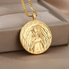 Load image into Gallery viewer, Greek Mythology Necklaces | Antique Coin Pendants Of Artemis, Aphrodite, Athena &amp; Hecate | Pagan Worship Jewelry | Apollo Tarot Shop