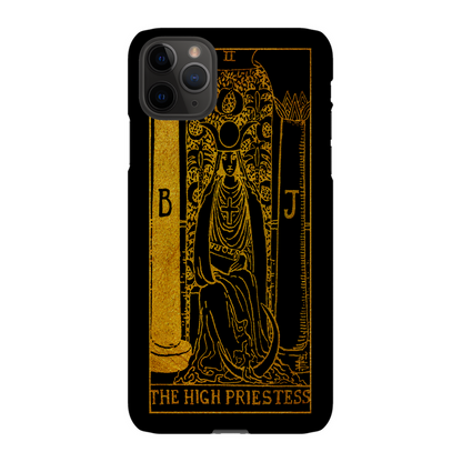 The High Priestess Tarot Card Phone Case