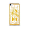 Load image into Gallery viewer, The Emperor -  Tarot Card iPhone Case (Golden / White) - Image #13