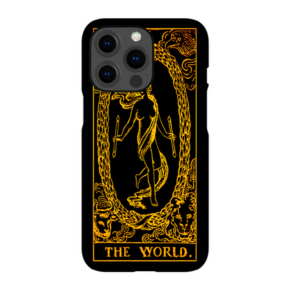 The World Tarot Card Phone Case | Apollo Tarot