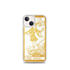 The Fool -  Tarot Card iPhone Case (Golden / White) - Image #21