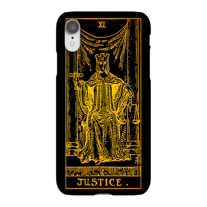 Justice Tarot Card Phone Case | Apollo Tarot