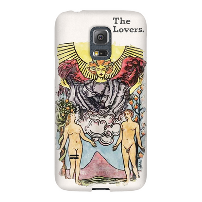 Samsung Tarot Phone Case Of The Lovers Card | Flexi, Snap or Bio Cases | Apollo Tarot