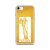 Load image into Gallery viewer, The Hermit -  Tarot Card iPhone Case (Golden / White) - Image #14