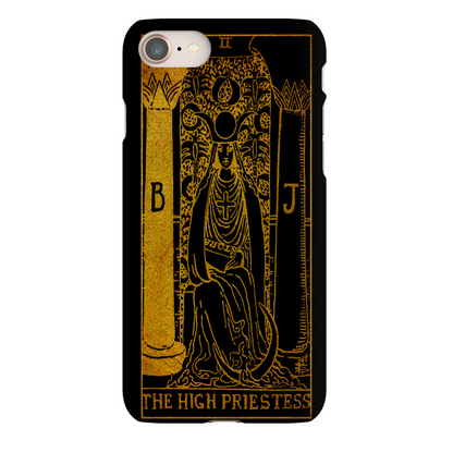 The High Priestess Tarot Card Phone Case